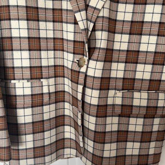 Wilfred Plaid single breasted blazer - Picture 4 of 9